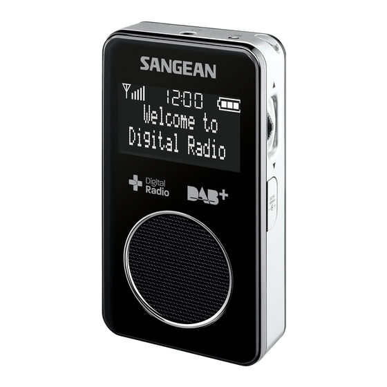 Sangean DPR-34 Plus Instrucciones De Manejo