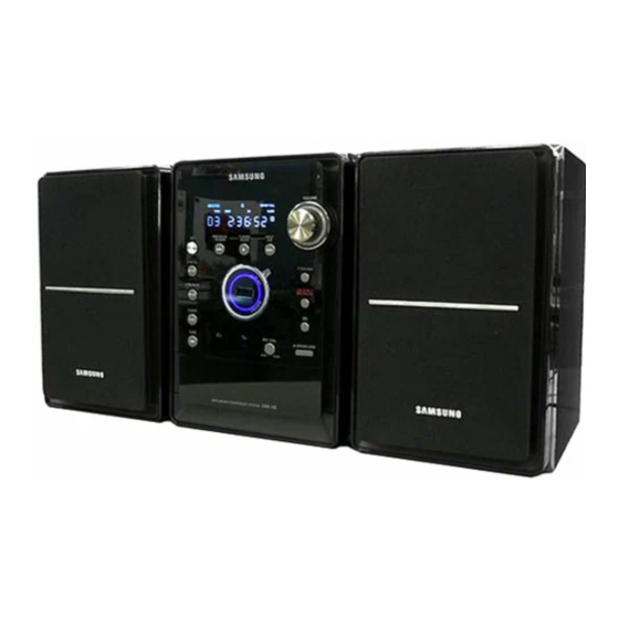 Samsung MM-X8 Manual De Instrucciones
