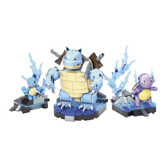 Mega Construx POKEMON WONDER BUILDERS HDH93 Instrucciones De Montaje
