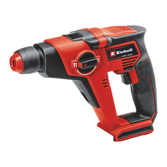 EINHELL TE-HD 18/12 Li Manual De Instrucciones Original