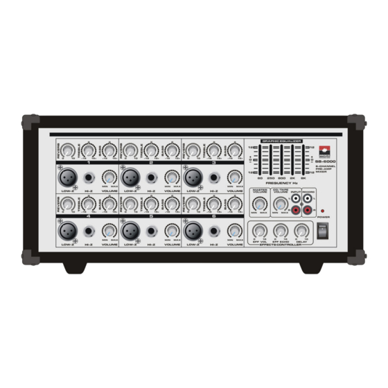 ProCo SB-6000 Manual Del Usuario