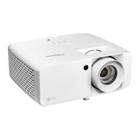 Optoma UHZ35ST Manual Del Usuario