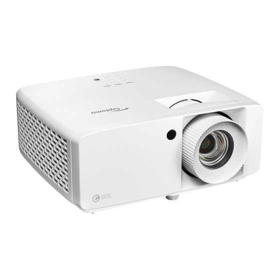Optoma ZK450 Manual Del Usuario