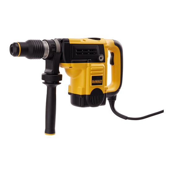 DeWalt D25501 Traducido De Las Instrucciones Originales