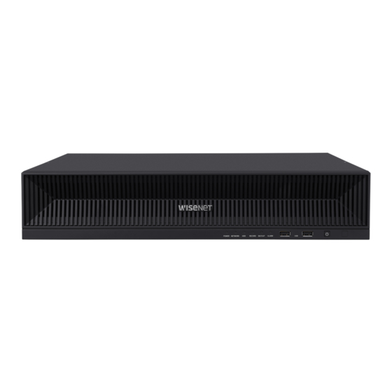 Wisenet PRN-3210B2 Manual De Consulta Rápida