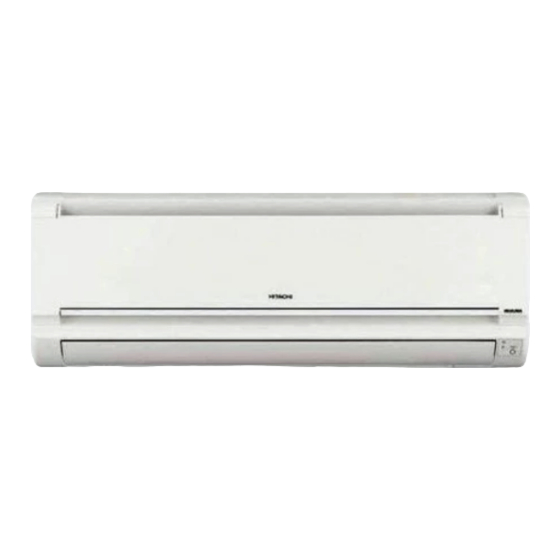 Hitachi RAS-E10HA Manual De Instrucciones