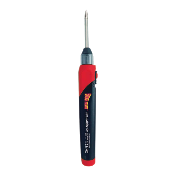 Power Probe Pro-Solder 50 Manual Del Usuario