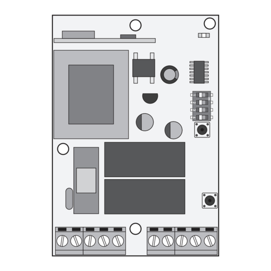 Motorline professional CENTRAL MC101 Manual Del Usuario