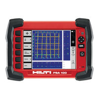 Hilti PSA 100 Manual De Instrucciones