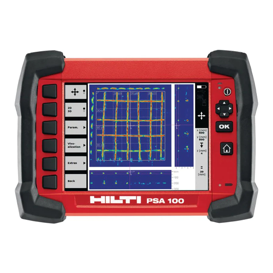 Hilti PSA 100 Manual De Instrucciones
