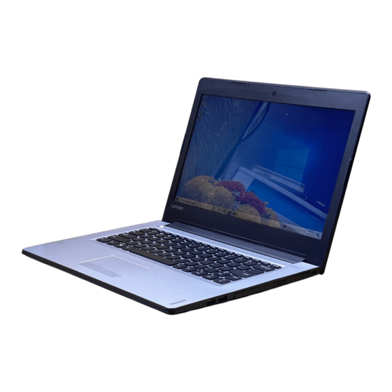 Lenovo ideapad 310 Serie Guia Del Usuario