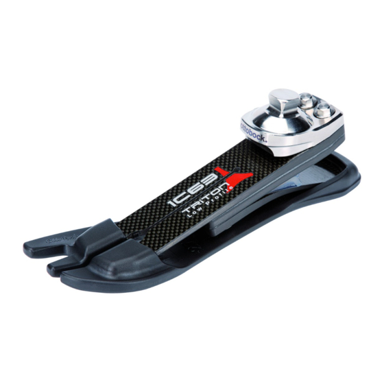 Ottobock 1C63 Triton Low Profile Instrucciones De Uso