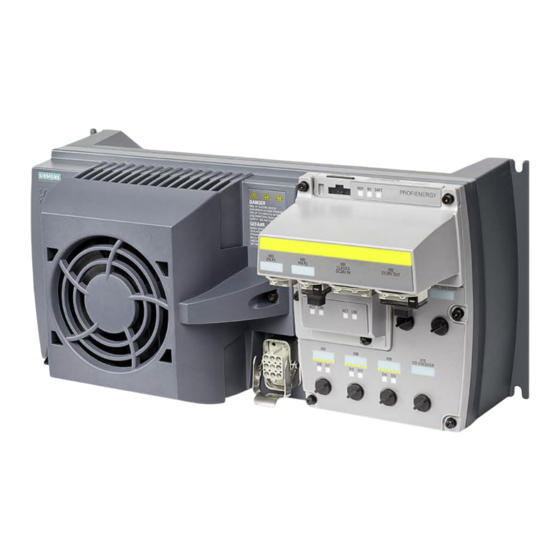 Siemens SINAMICS G12D CU250D-2 Instrucciones De Servicio