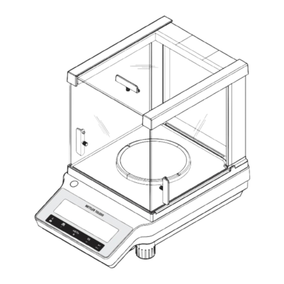 Mettler Toledo NewClassic ME Serie Instrucciones De Manejo