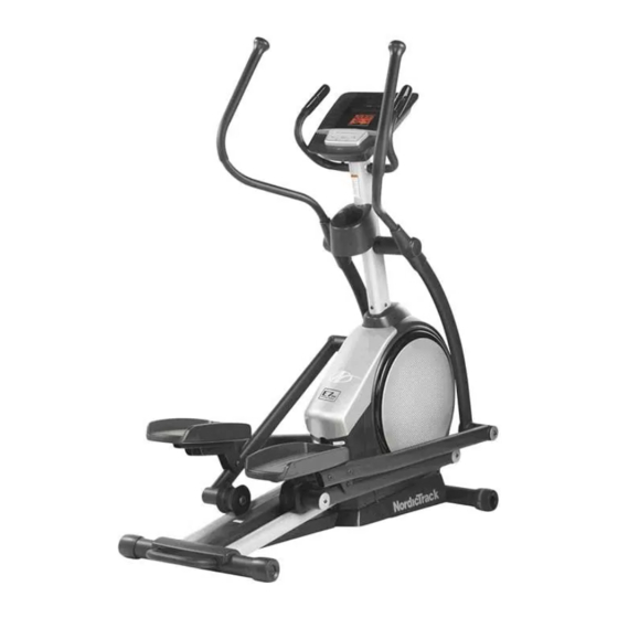NordicTrack E7sv Front Drive Manual Del Usuario