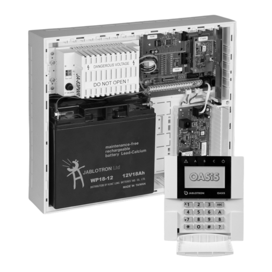 jablotron JA-83K Manual De Instalación