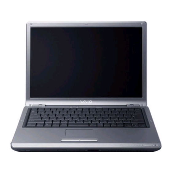 Sony Vaio VGN-S serie Guia Del Usuario
