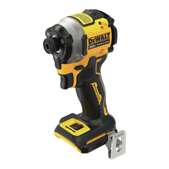 DeWalt DCF850 Manual De Instrucciones