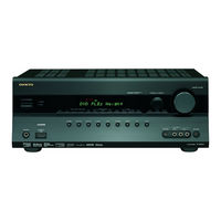Onkyo TX-SR607 Manual De Instrucciones