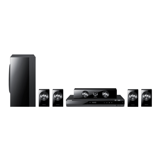 Samsung HT-D550 Guía De Usuario