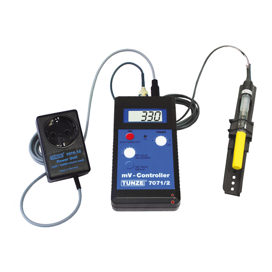 Tunze 7074/2 Instrucciones De Uso