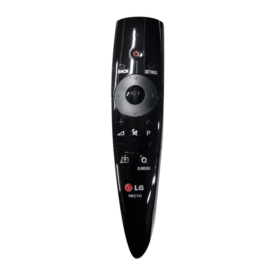 LG Magic Remote AN-MR300 Manual Del Usuario