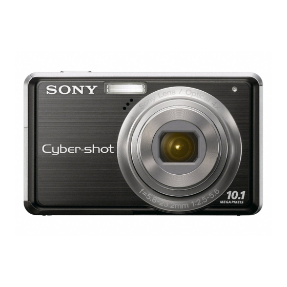 Sony Cyber-Shot DSC-S950 Guia Practica