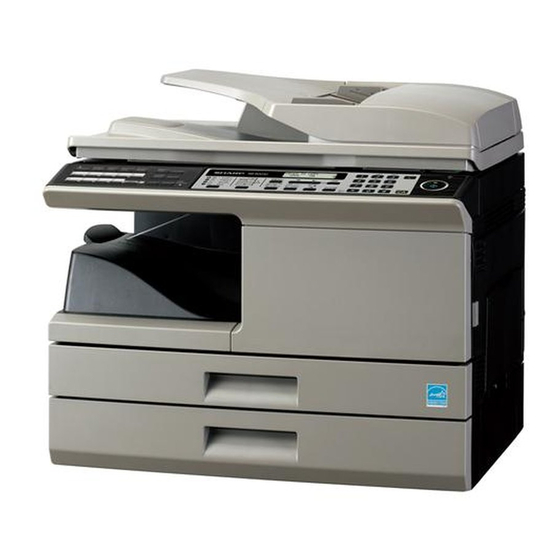 Sharp AR-M200 Manual De Instrucciones