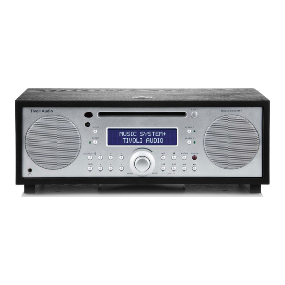 Tivoli Audio MUSIC SYSTEM BT Manual De Usuario