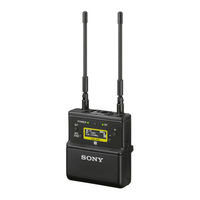 Sony UWP-D21 Guia De Inicio Rapido