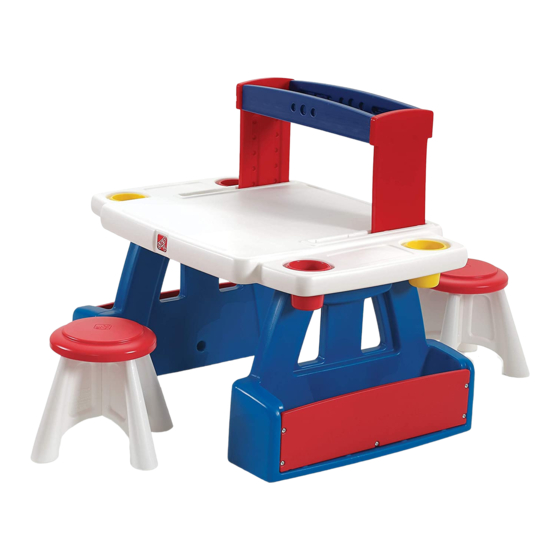 Step 2 Creative Projects Table 8299 Manual De Instrucciones