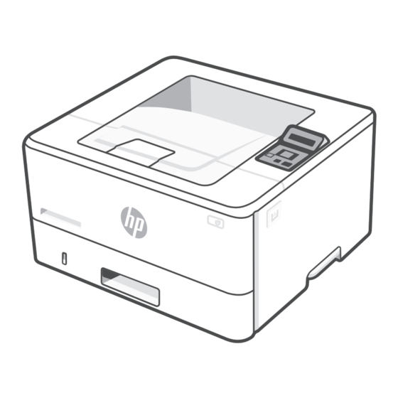 HP LaserJet Pro 4003dw Guía De Configuración