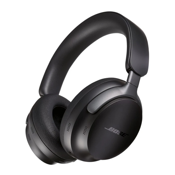 Bose QUIETCOMFORT ULTRA Manual Del Usuario