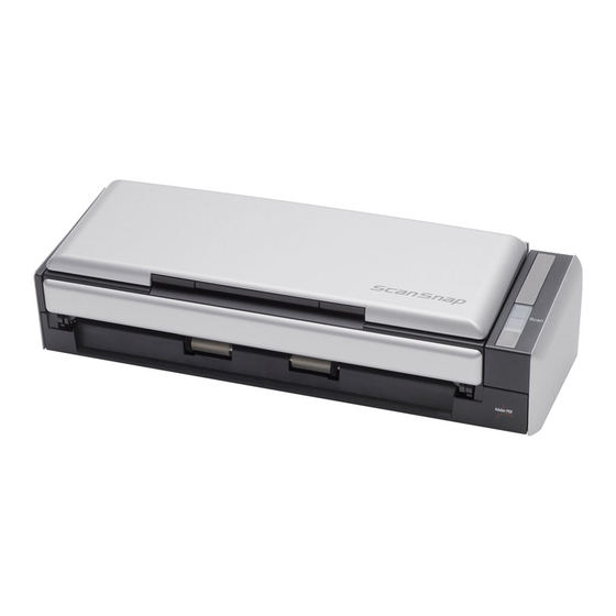 Fujitsu ScanSnap S1300 Manual De Instrucciones