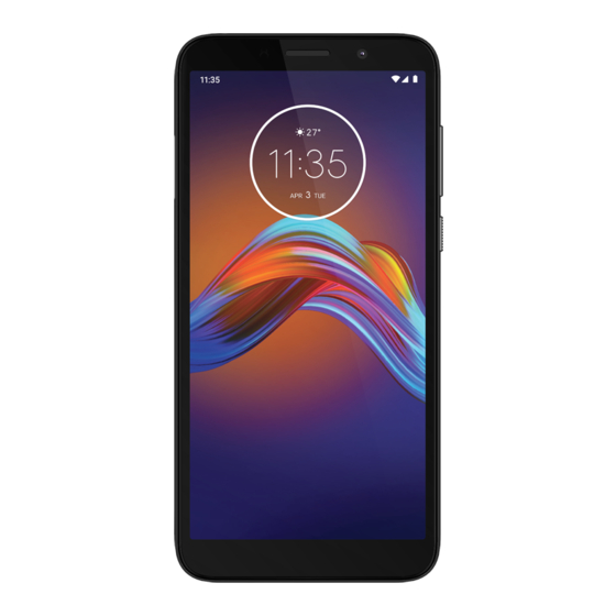 Motorola moto e6 PLAY Guia Del Usuario