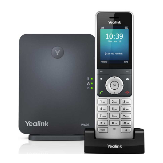 Yealink W60B Manuales