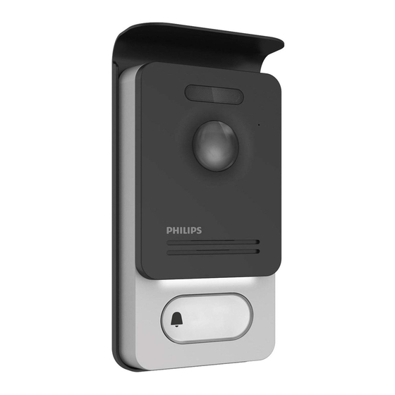 Philips WelcomeEye Comfort Manual De Instrucciones
