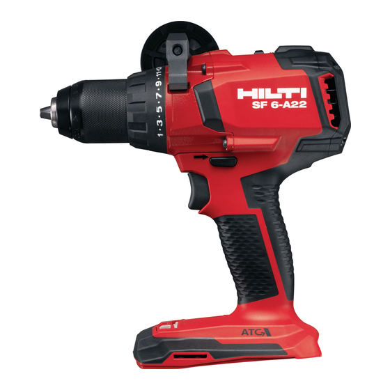 Hilti SF 6-A22 Manual De Instrucciones