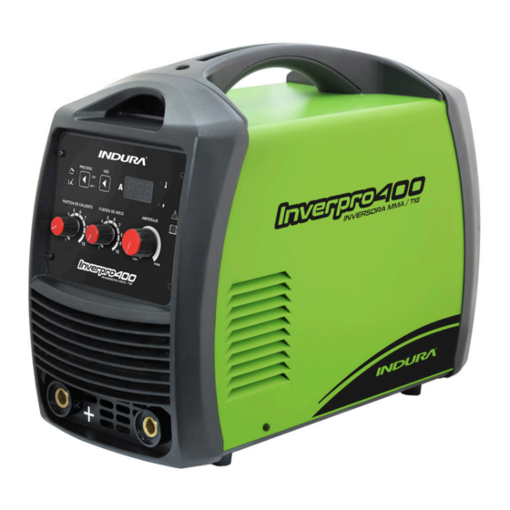 INDURA INVERPRO 400 Manual De Usuario