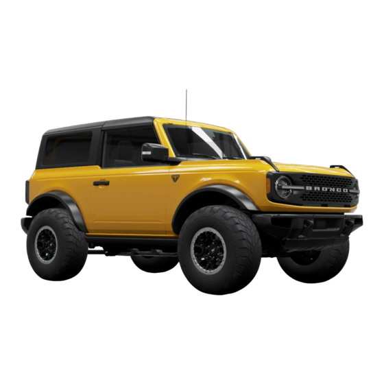 Ford BRONCO 2021 Guia