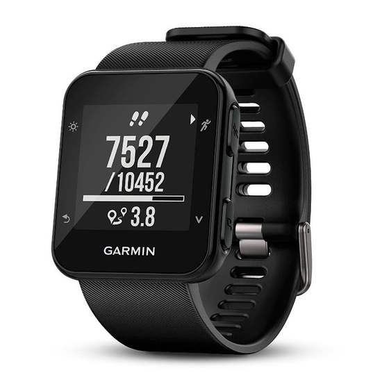 Garmin Forerunner 35 Manuales