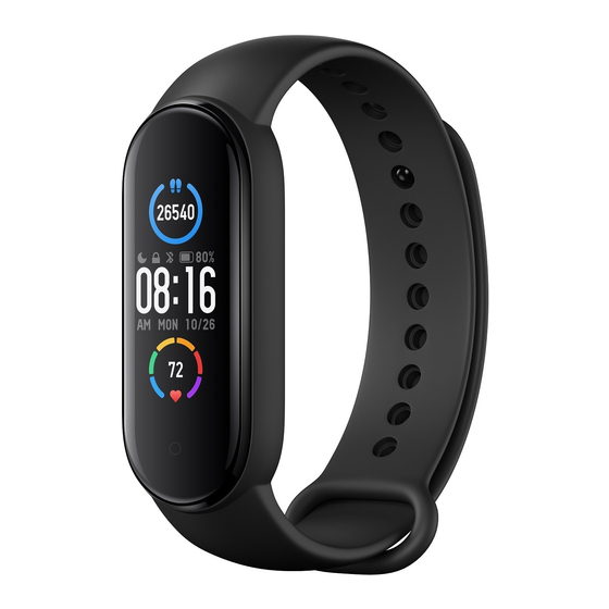 Xiaomi Mi Smart Band 5 Manual De Usuario