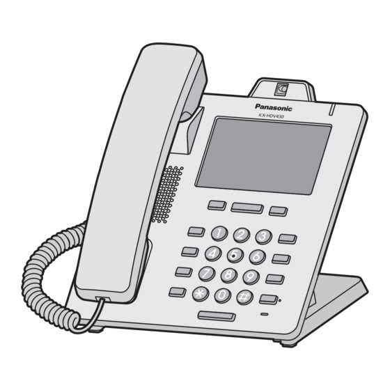 Panasonic KX-HDV330 Instrucciones De Funcionamiento