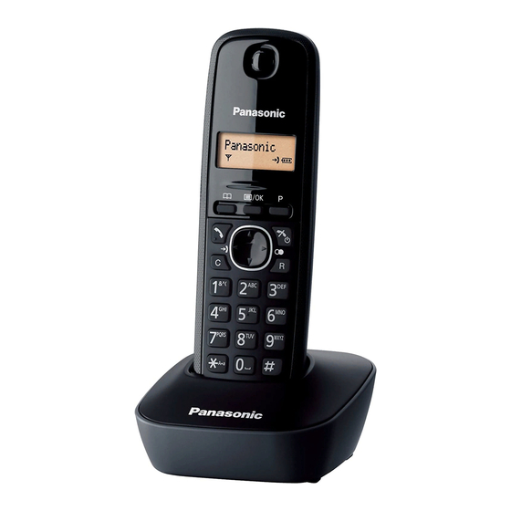 Panasonic KX-TG6611SP Manuales