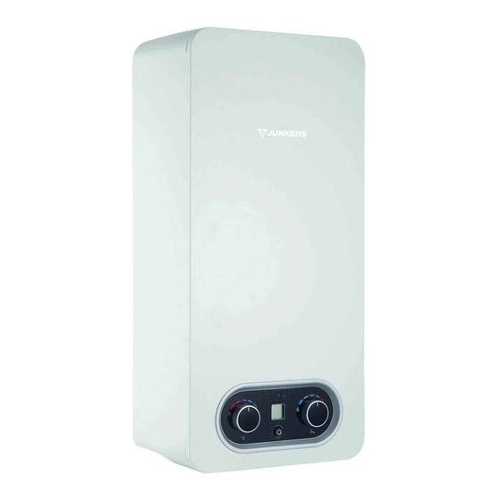 Junkers Hydro 4200 WR10-4 B23 JU Instrucciones De Instalacion Y De Uso