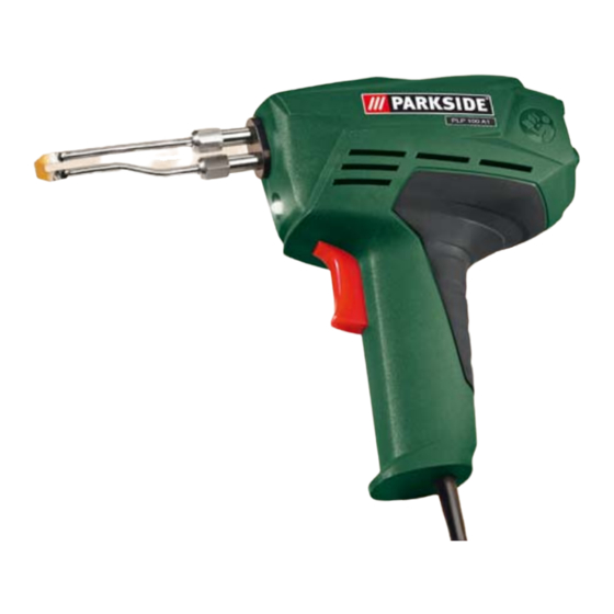 Parkside PLP 100 A1 Instrucciones De Utilización Y De Seguridad