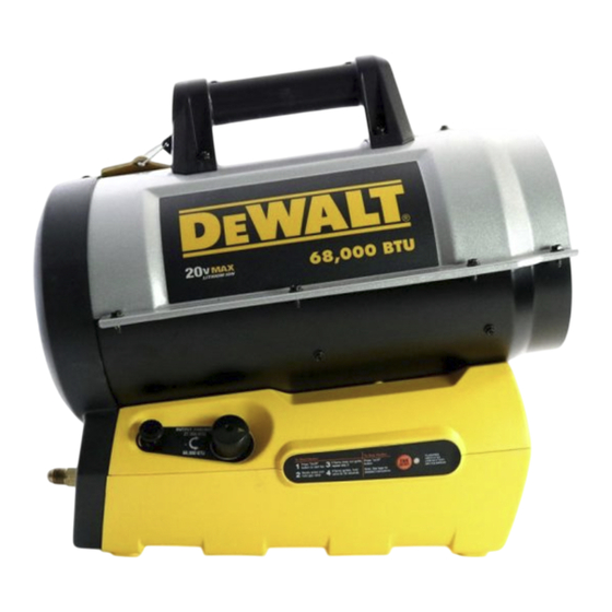 DeWalt DXH70CFAV Manual De Instrucciones