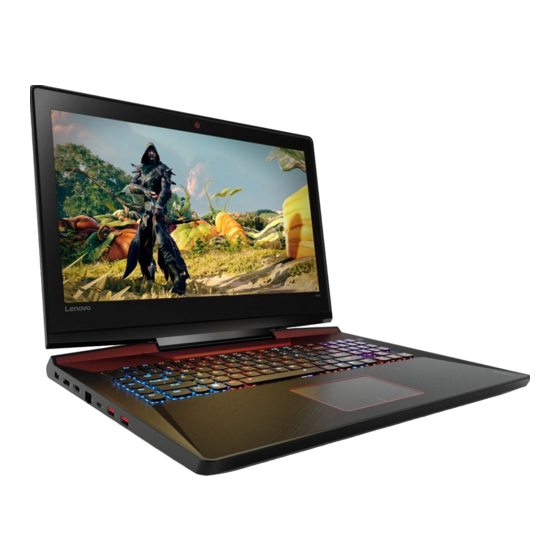 Lenovo ideapad Y910-17ISK Manual Del Usuario