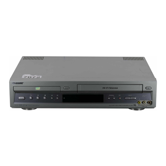 Sony SLV-D900E Manual De Instrucciones