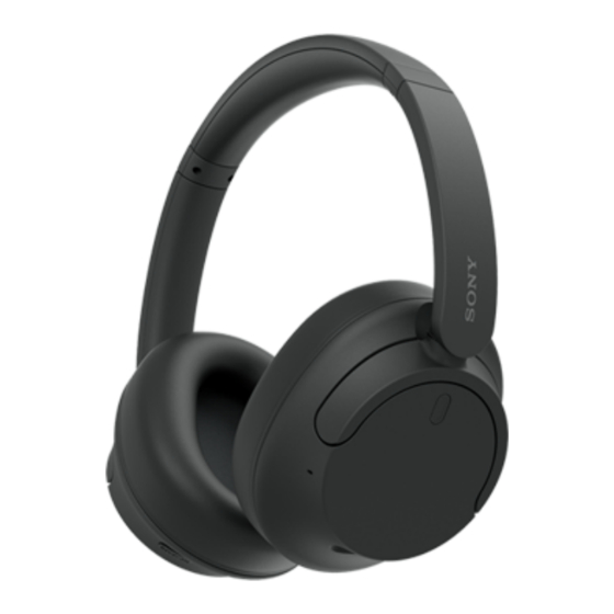 Sony WH-CH720N Guia De Ayuda